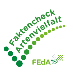 Logo des Faktencheck Artenvielfalt (FEdA)